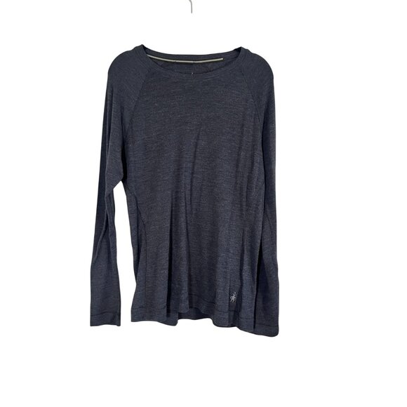 Smartwool Wool Classic Top XL Gray Neutral Outdoors Thermal Base Layer Crew - Picture 1 of 7